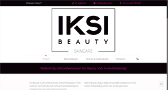 Desktop Screenshot of iksibeauty.nl